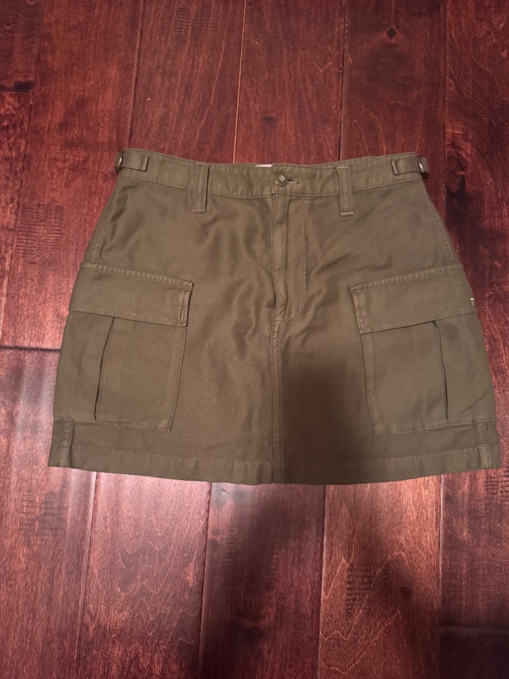 TNA Fatigue Green Cargo Mini Skirt